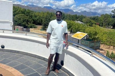 An image in Aaron's male escort portfolio