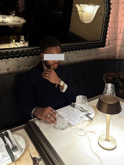An image in Jonathan's male escort portfolio