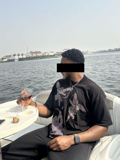 An image in Jonathan's male escort portfolio