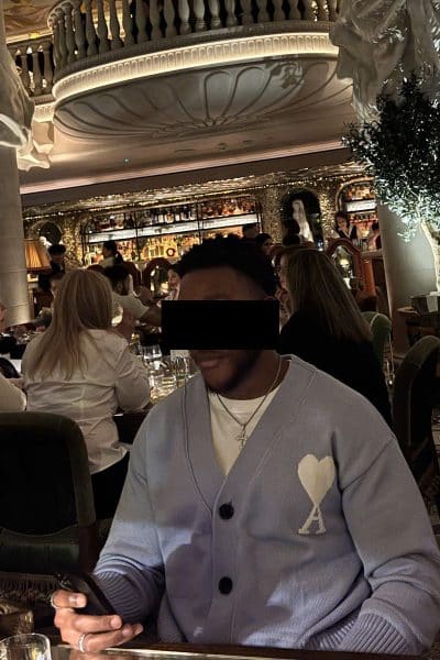 An image in Jonathan's male escort portfolio