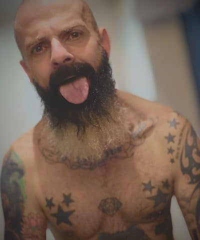 An image in Adam's male escort portfolio