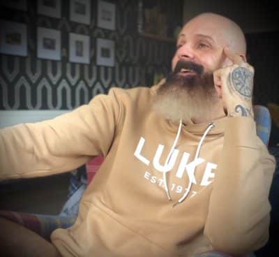 An image in Adam's male escort portfolio