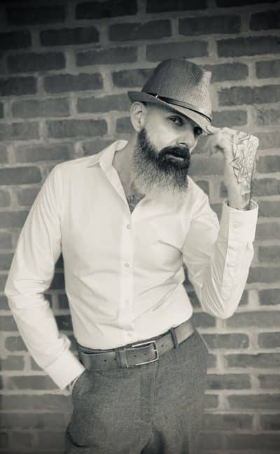 An image in Adam's male escort portfolio