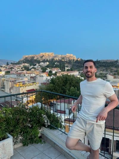 An image in Orlando's male escort portfolio