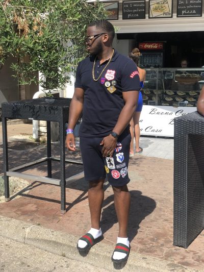 An image in Pedro's male escort portfolio