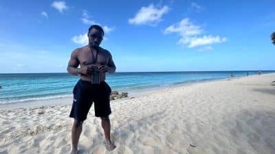 An image in Ben's male escort portfolio