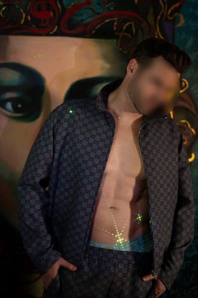 An image in Lloyd's male escort portfolio