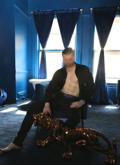 An image in Lloyd's male escort portfolio