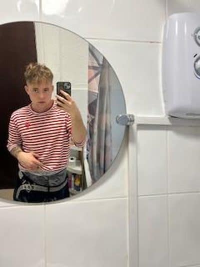 An image in Elijah's male escort portfolio