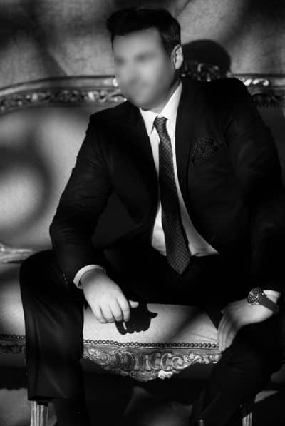 An image in Lloyd's male escort portfolio