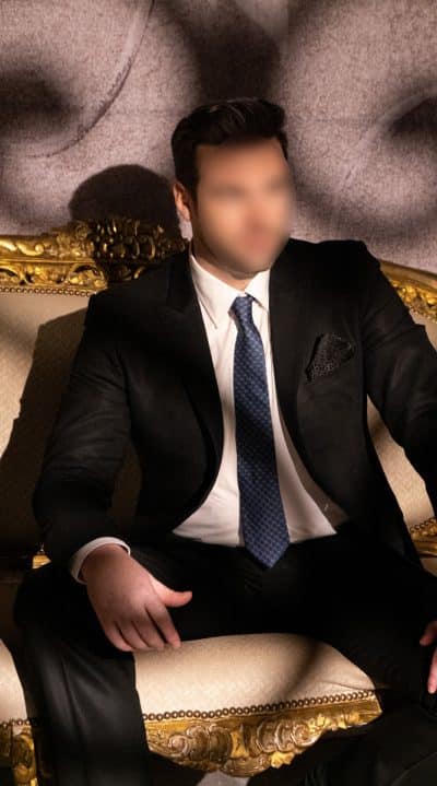 An image in Lloyd's male escort portfolio