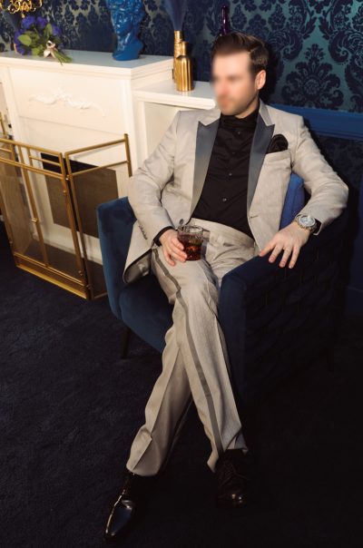 An image in Lloyd's male escort portfolio