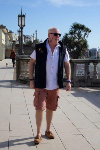 An image in Martin's male escort portfolio