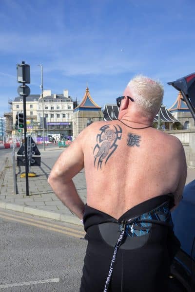 An image in Martin's male escort portfolio