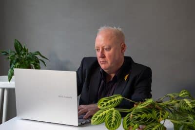An image in Martin's male escort portfolio
