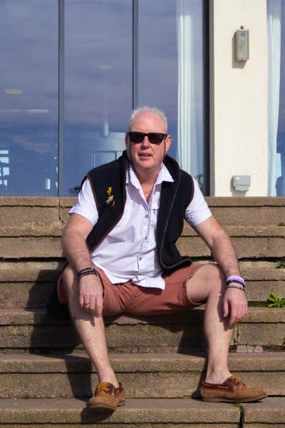 An image in Martin's male escort portfolio
