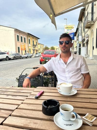 An image in Phoenix's male escort portfolio