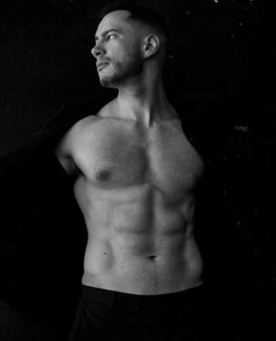 An image in Apollo's male escort portfolio