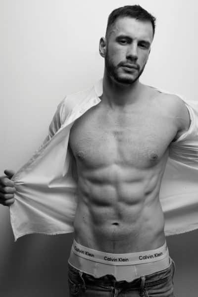 An image in Apollo's male escort portfolio