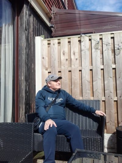 An image in Glynn's male escort portfolio