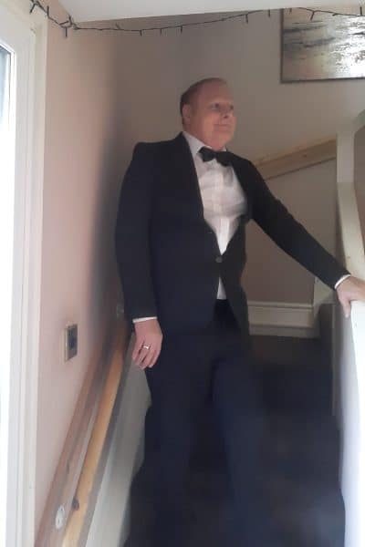 An image in Glynn's male escort portfolio