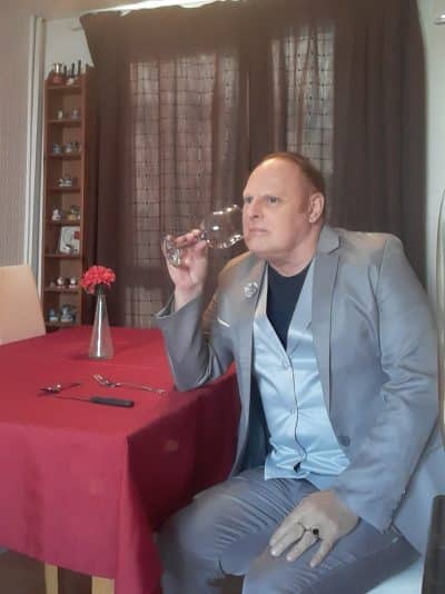 An image in Glynn's male escort portfolio