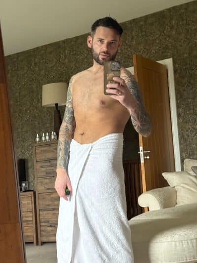 An image in Zack's male escort portfolio