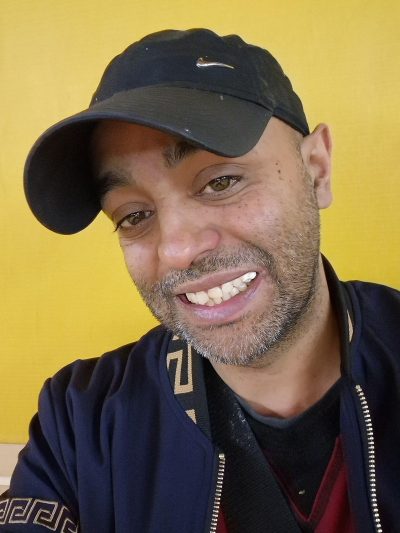 An image in Ahmed's male escort portfolio