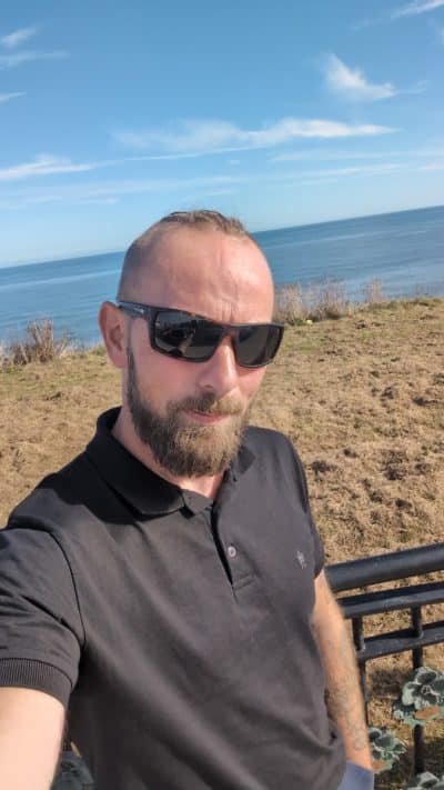 An image in Danny's male escort portfolio