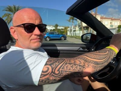 An image in Hugh's male escort portfolio