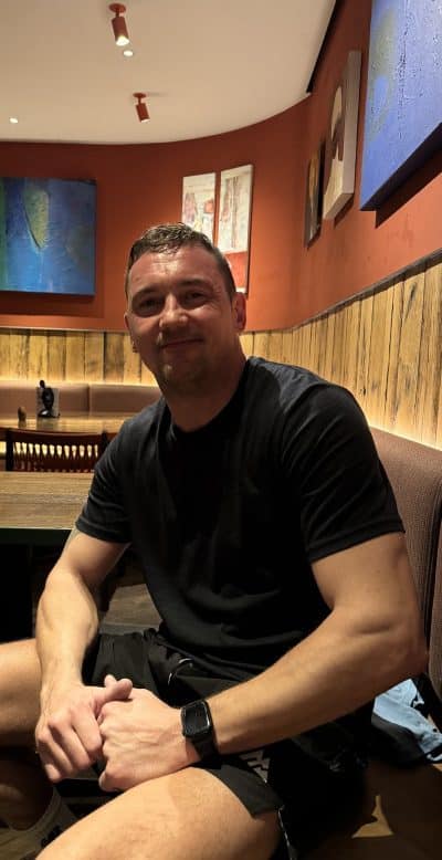 An image in Bobby's male escort portfolio