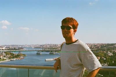 An image in Finlay's male escort portfolio