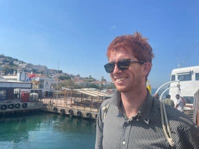 An image in Finlay's male escort portfolio