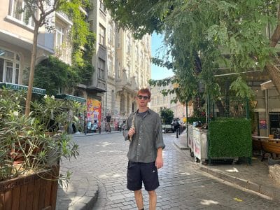 An image in Finlay's male escort portfolio