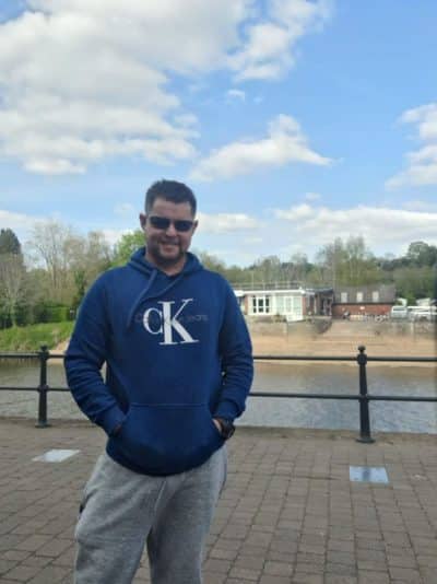 An image in Gareth's male escort portfolio