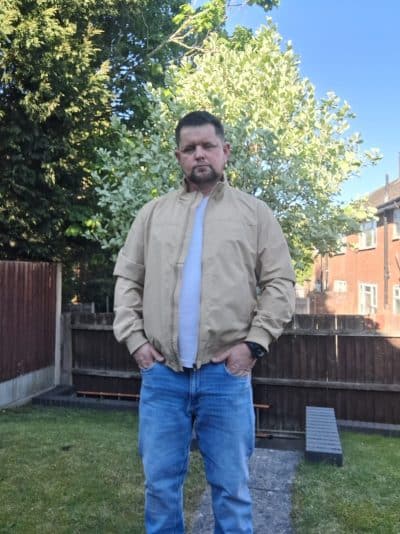 An image in Gareth's male escort portfolio