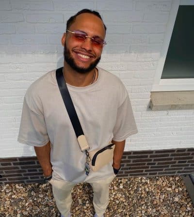 An image in Aaron's male escort portfolio