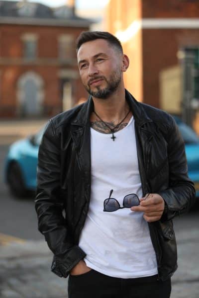 An image in Alex's male escort portfolio