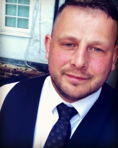 An image in Tyler's male escort portfolio