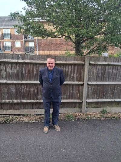 An image in Graham's male escort portfolio