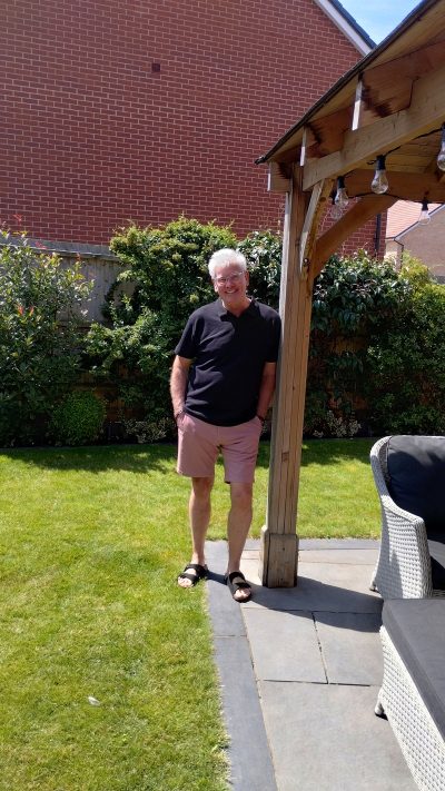 An image in Andrew's male escort portfolio