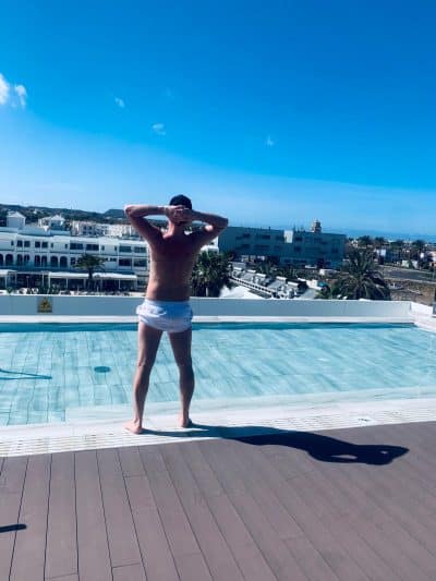An image in Allan's male escort portfolio