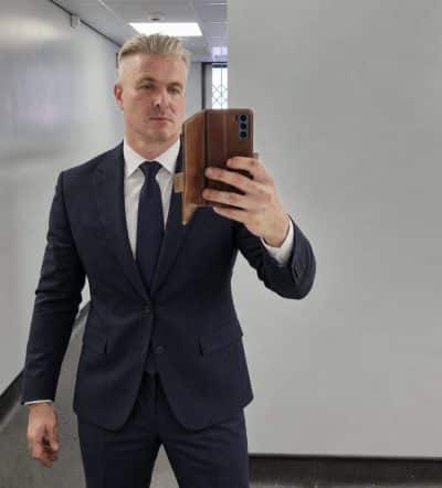 An image in George's male escort portfolio