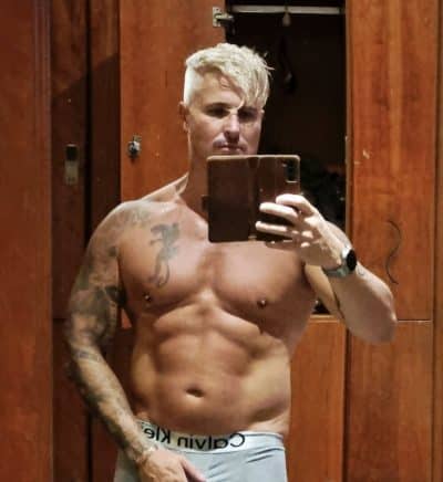 An image in George's male escort portfolio