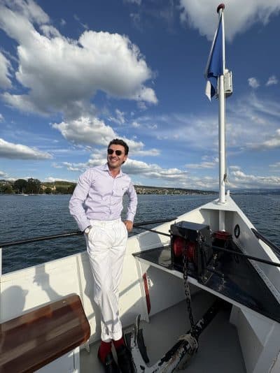 An image in Andrew's male escort portfolio