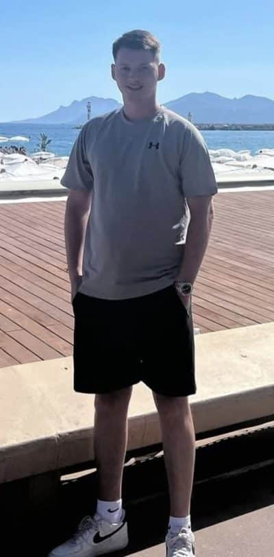 An image in Nathan's male escort portfolio