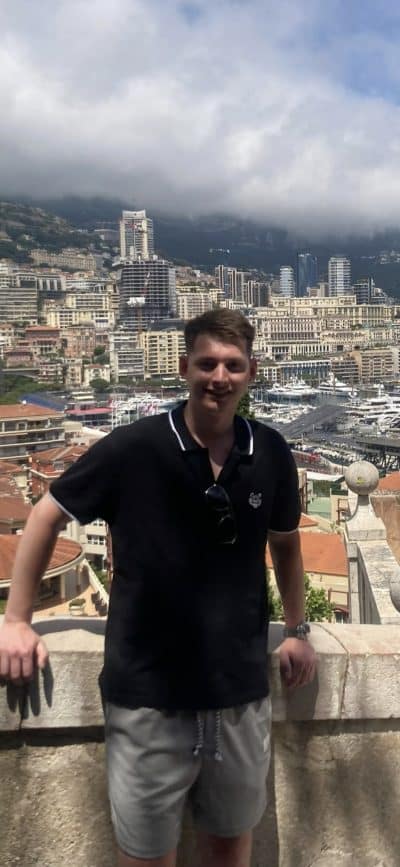 An image in Nathan's male escort portfolio