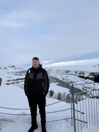 An image in Nathan's male escort portfolio