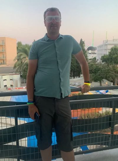 An image in Terry's male escort portfolio