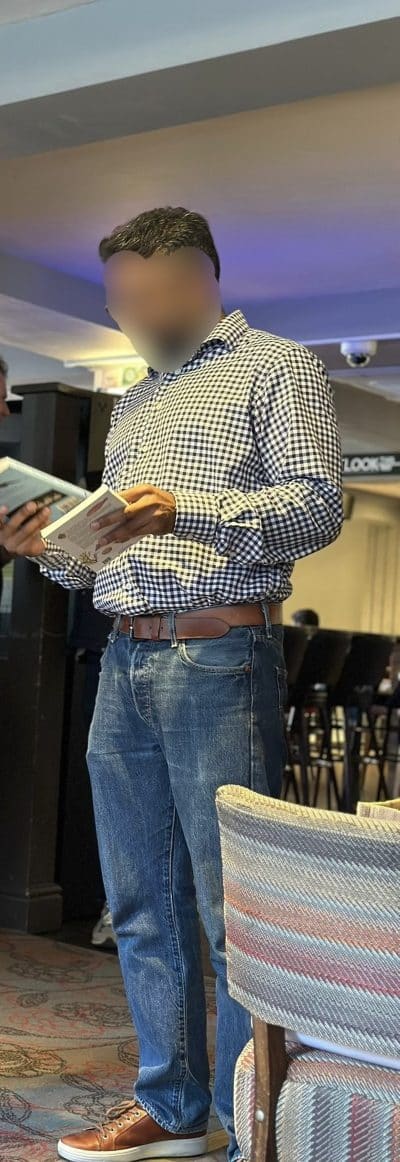 An image in Vincent's male escort portfolio